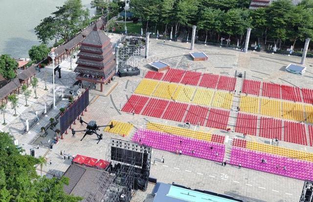 厘米级建模赋能无人机保障科技赋能守护保亭嬉水节“上空安全”(图2)