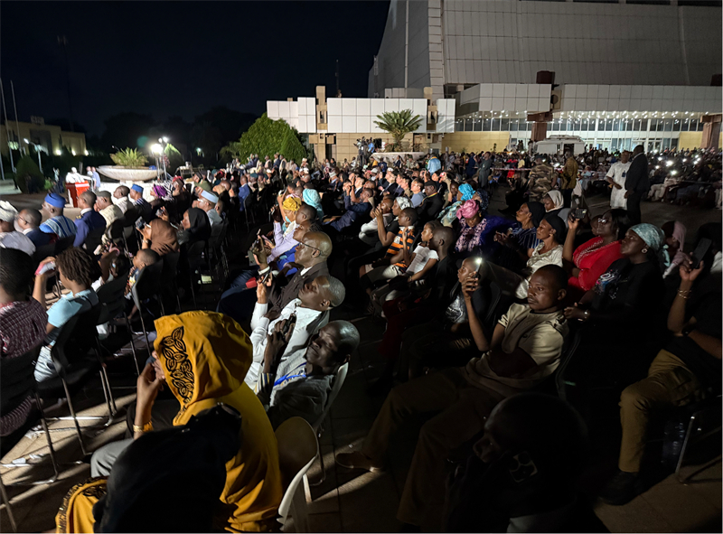 中国无人机表演惊艳马里国庆(图2)