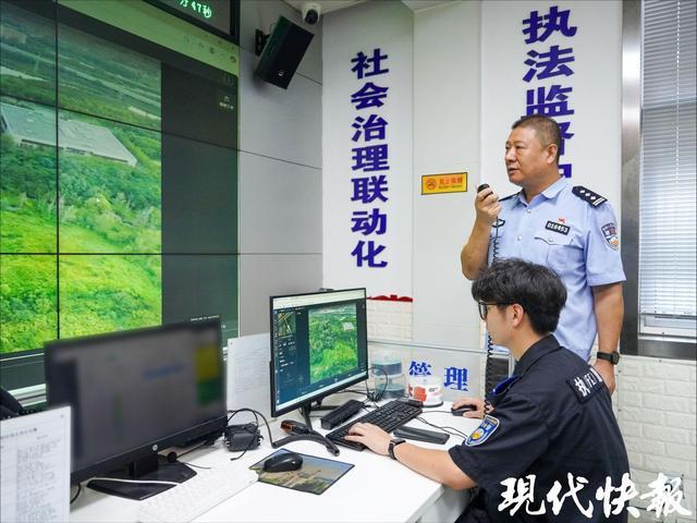 “无人机+AI”赋能 护航江北新区“双节”平安(图1)