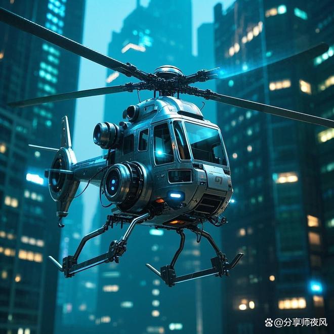 我觉得未来应该让人形机器人去驾驶直升机保护解放军人身安全(图2)