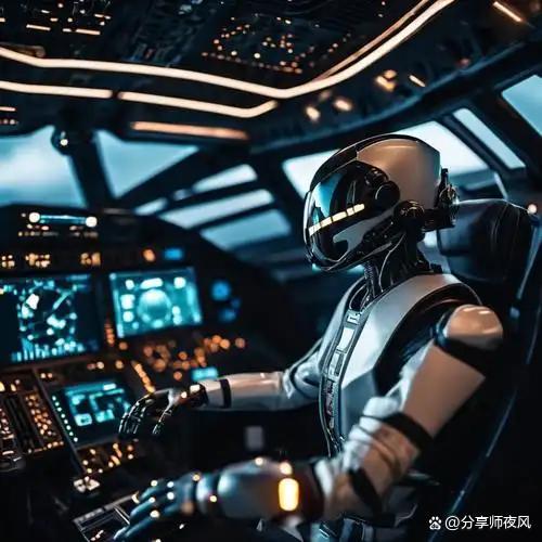 我觉得未来应该让人形机器人去驾驶直升机保护解放军人身安全(图1)