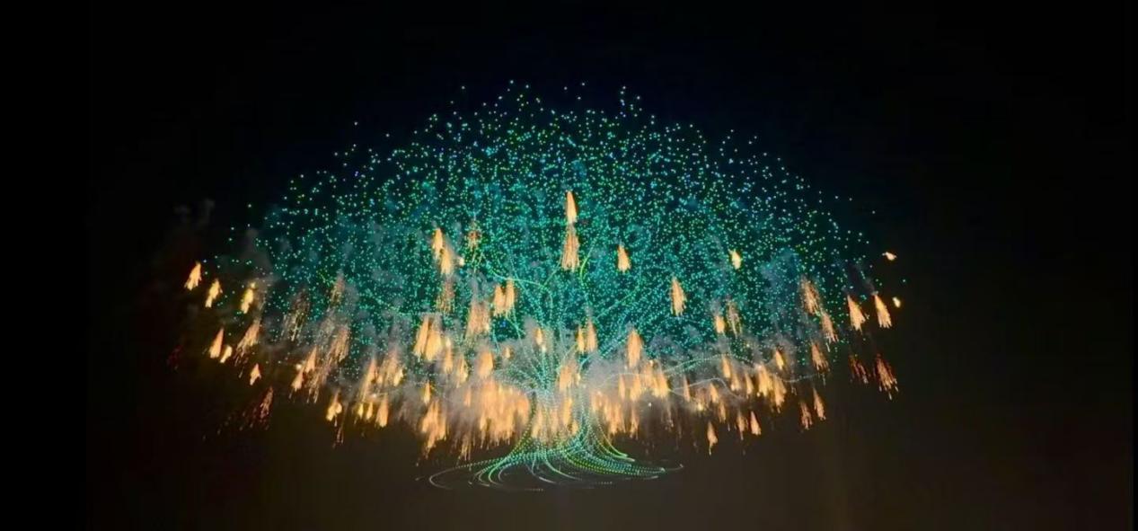 “单台电脑控制最多无人机”与“无人机发射最多烟花”:高巨创新吉尼斯双纪录定义低空表演新范式(图3)