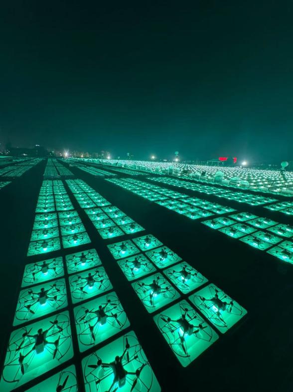 “单台电脑控制最多无人机”与“无人机发射最多烟花”:高巨创新吉尼斯双纪录定义低空表演新范式(图7)