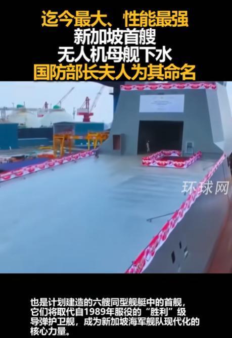 新加坡造出AI战舰！可指挥三栖无人机群作战排水量8000吨创纪录(图4)