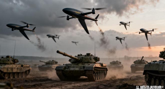 无人作战终极对决：中美俄三强出牌500架蜂群改写战争规则(图5)