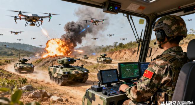 无人作战终极对决：中美俄三强出牌500架蜂群改写战争规则(图10)