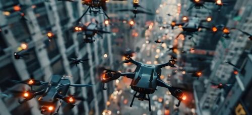 从单点勘测到集群协同：无人机集群开启军用复杂地形测绘新纪元(图3)